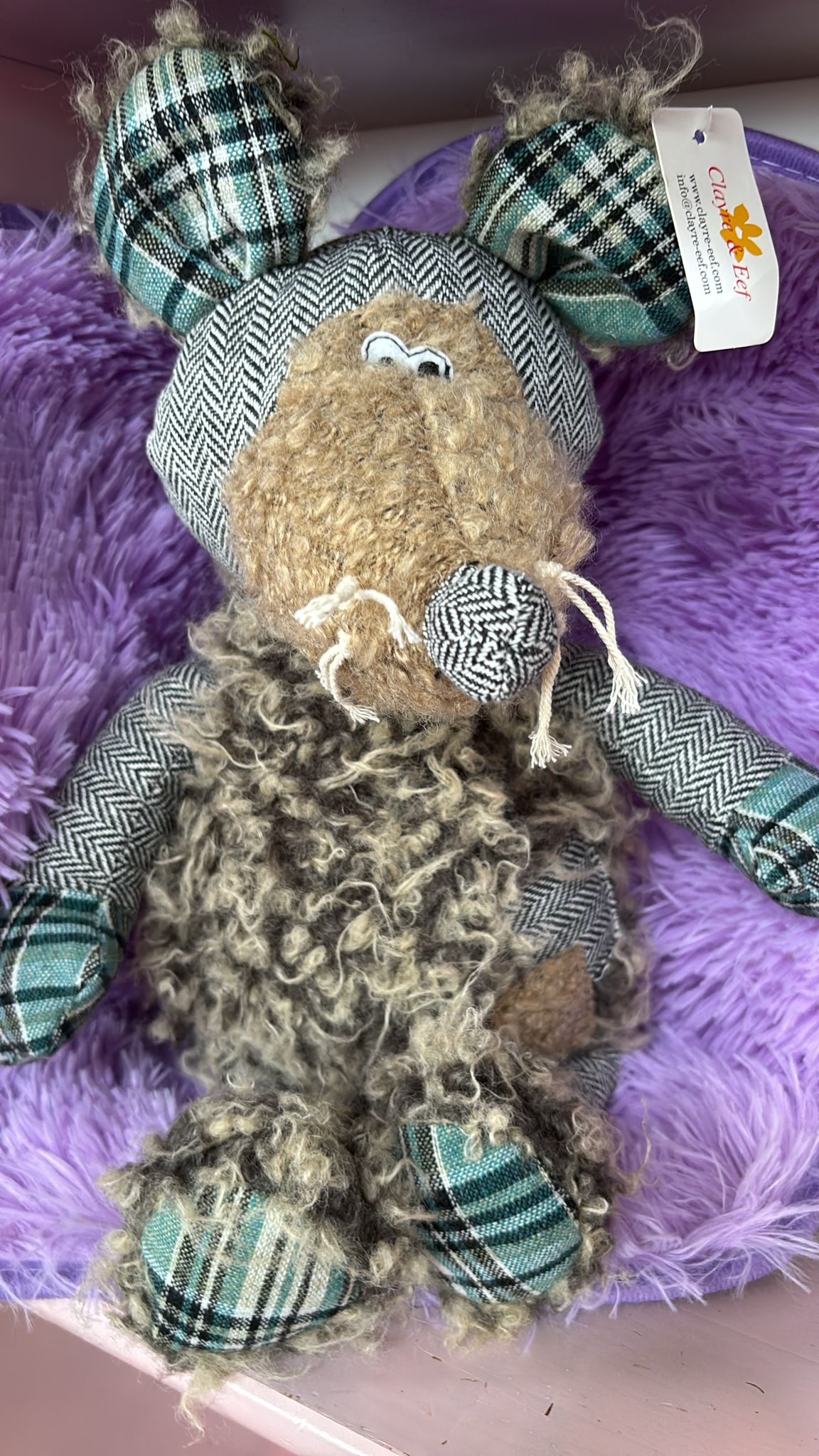 Stofftier Maus