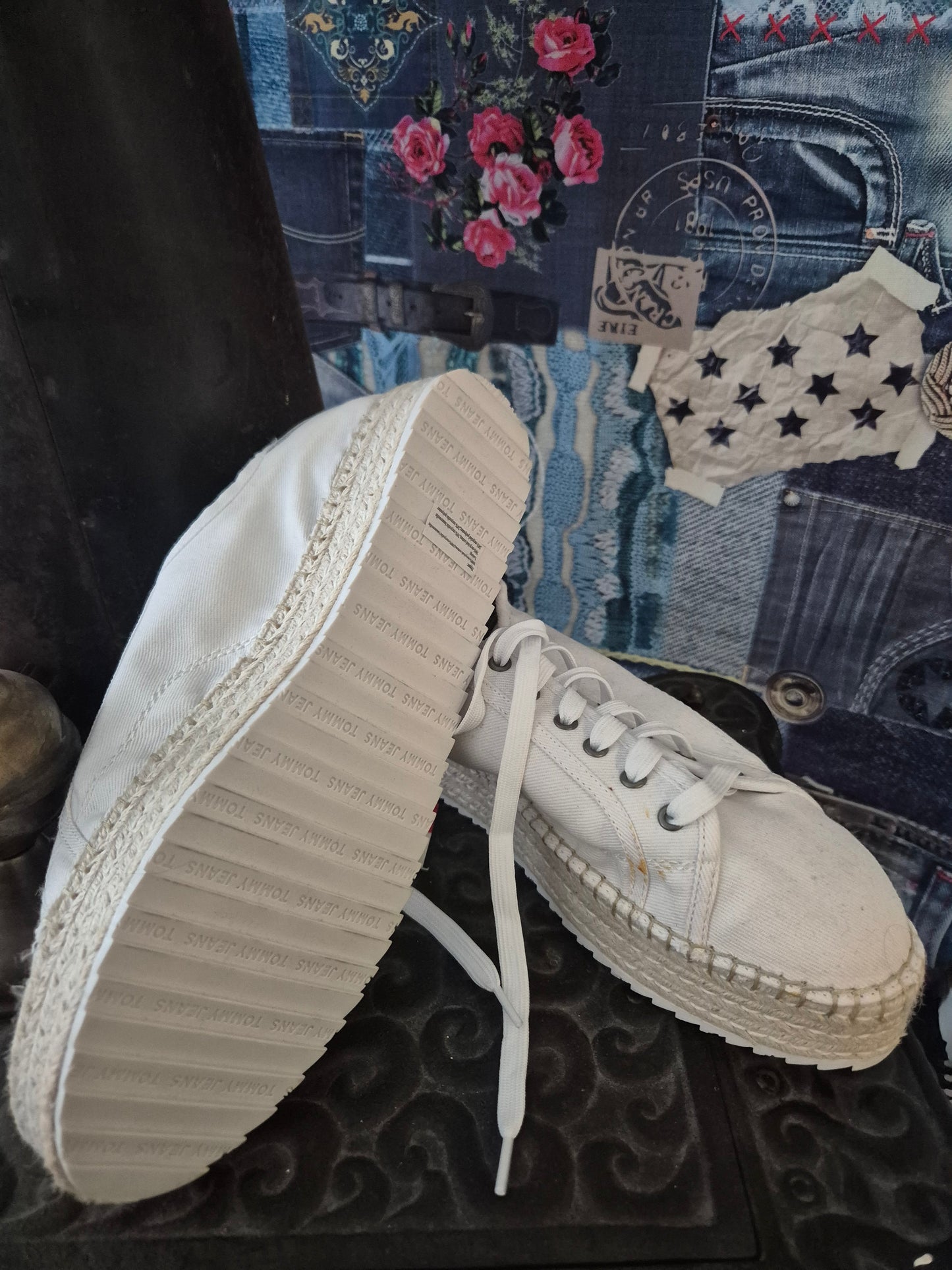 Tommy Sneaker weiß