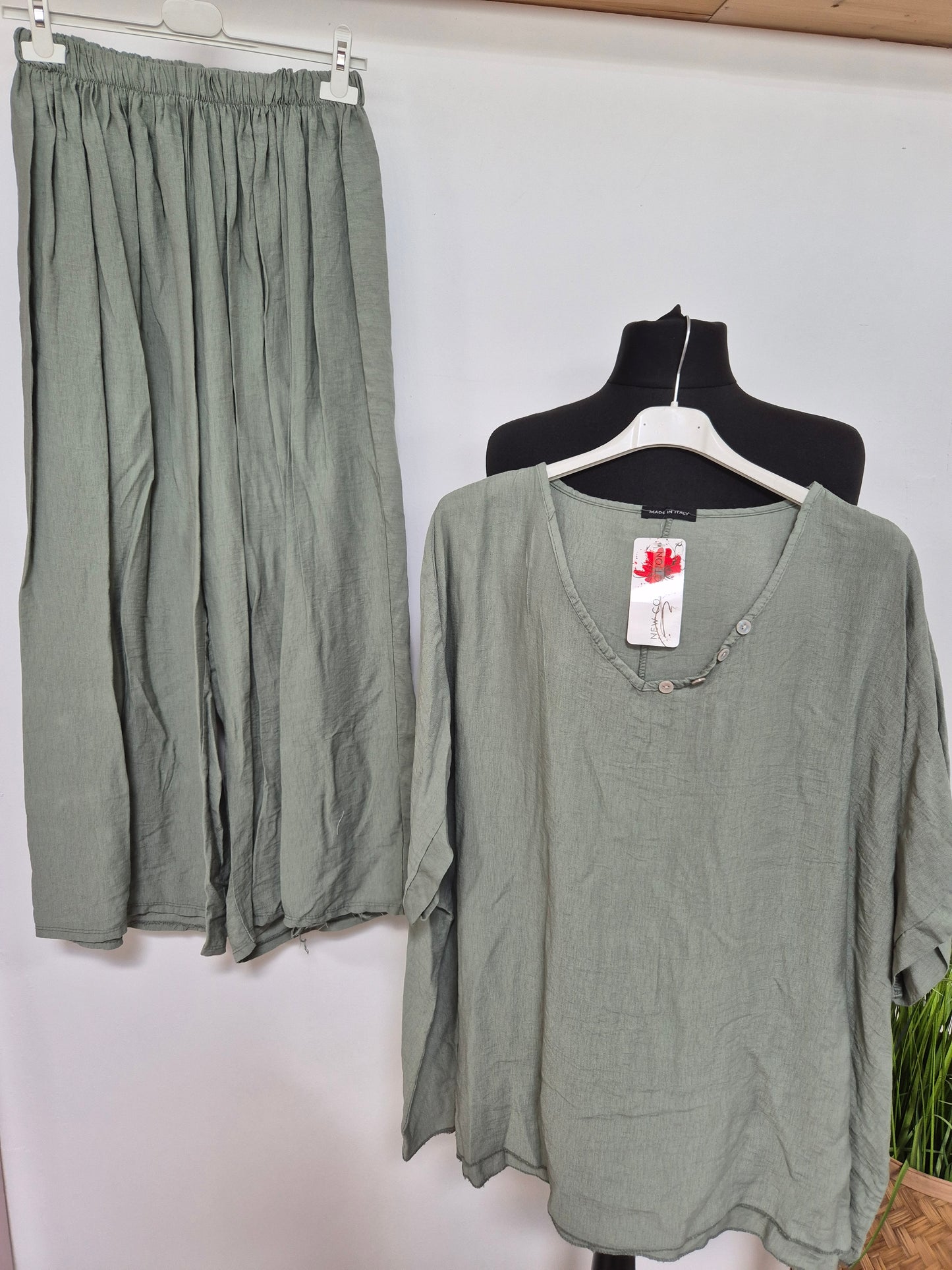 2 Teiler Leinenoptik