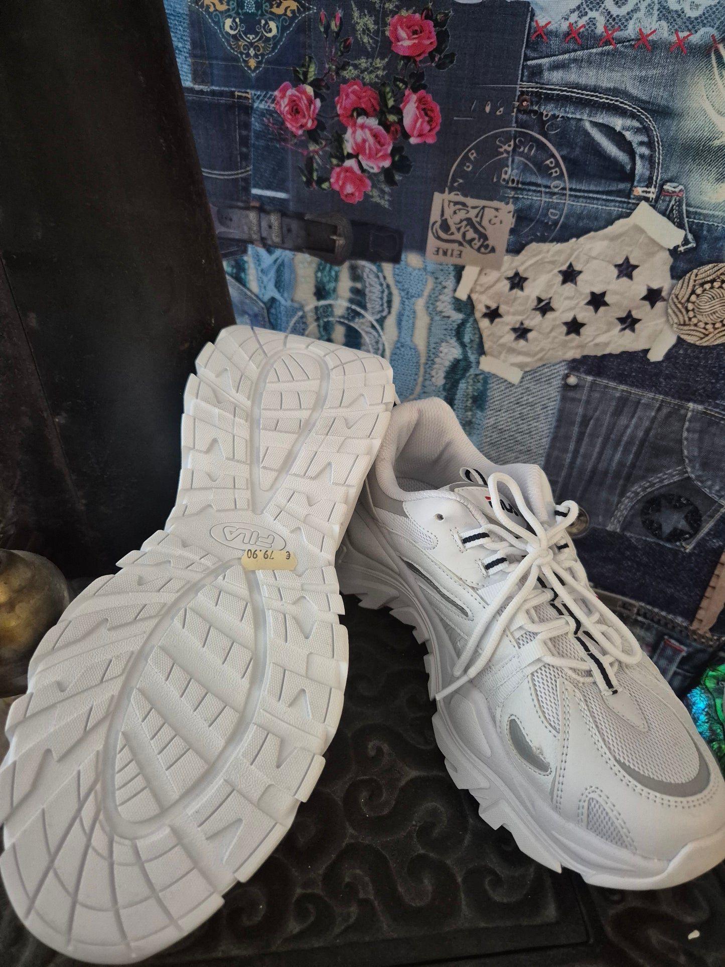 Sneaker weiß Fila