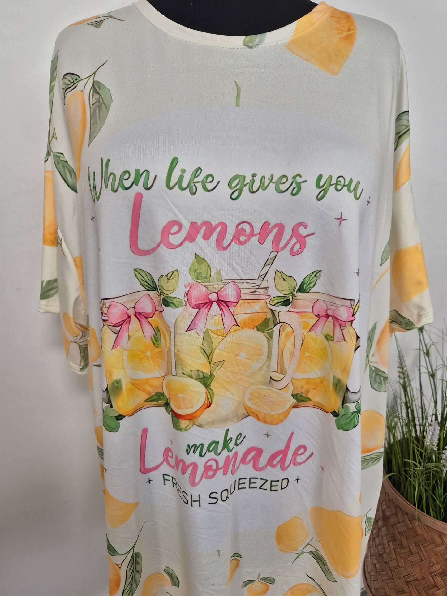 Motivshirt Lemons