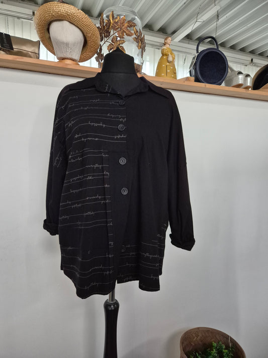 Zeitungsjacke kurz