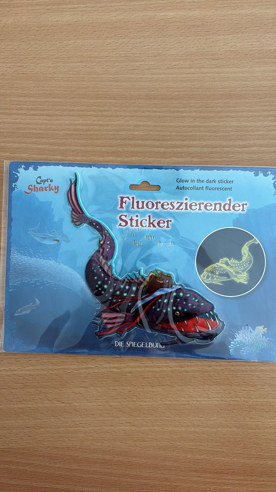 Fluroszierende Sticker