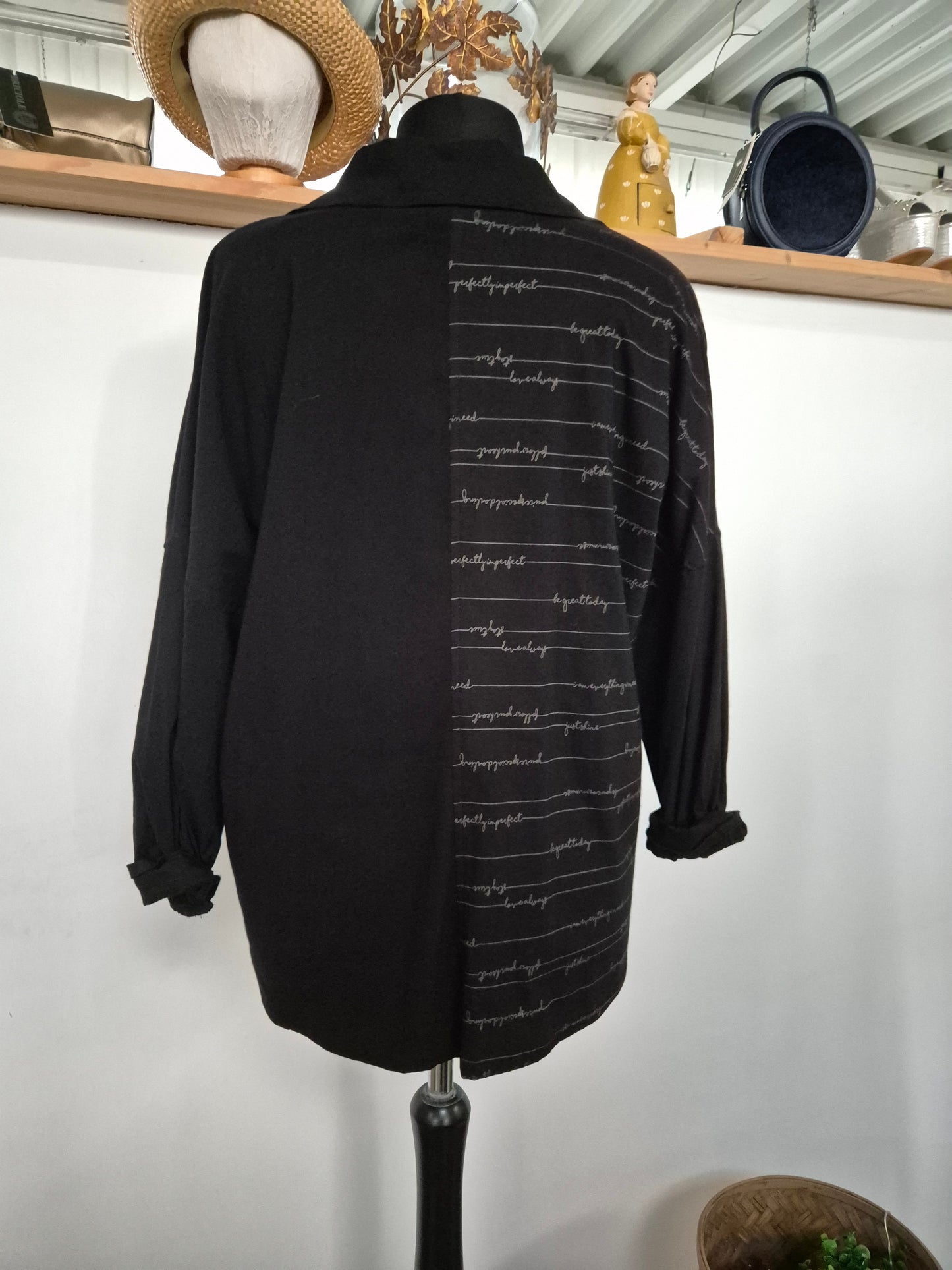 Zeitungsjacke kurz