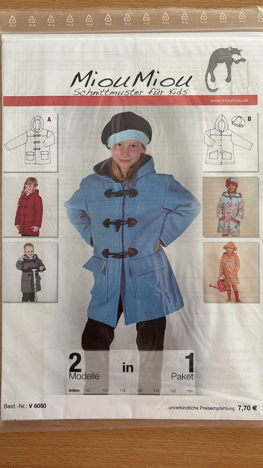 Mantelschnittmuster Kids