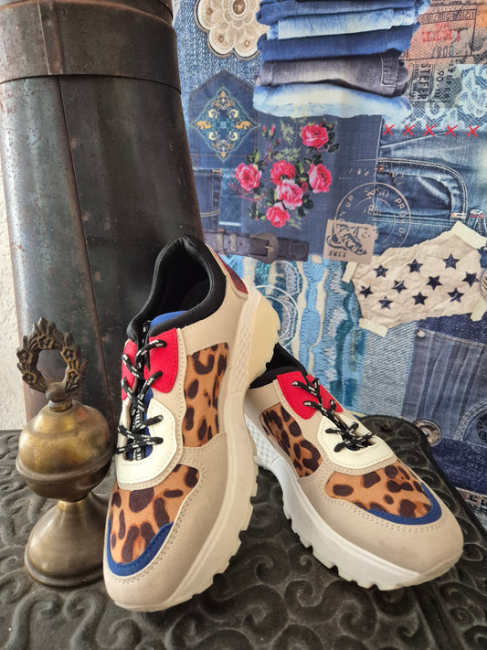 Sneaker bunt Leo