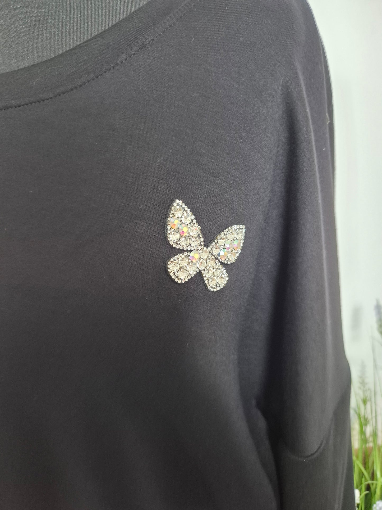 Strass Schmetterlingsshirts
