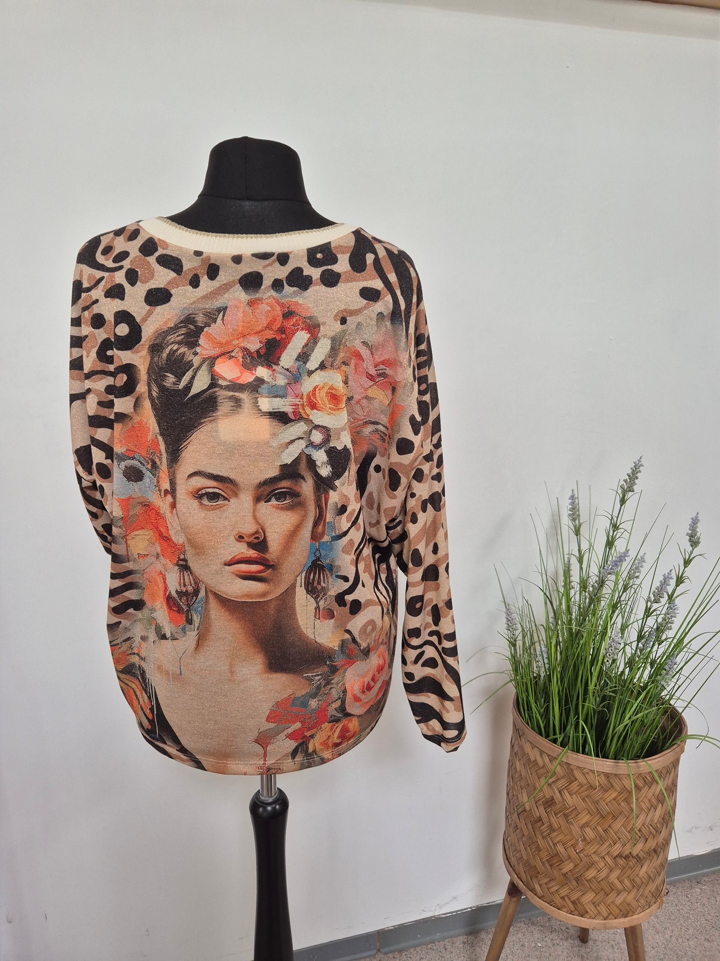 Motivshirt Frida Kahlo