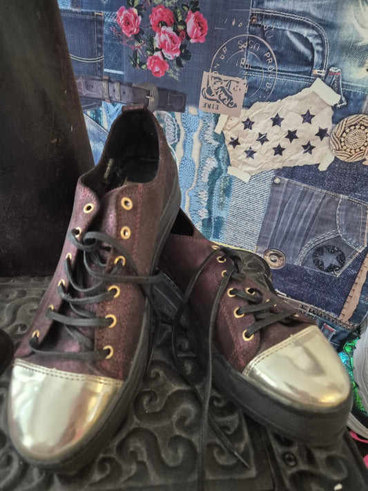 B.C Sneaker Beere/Gold